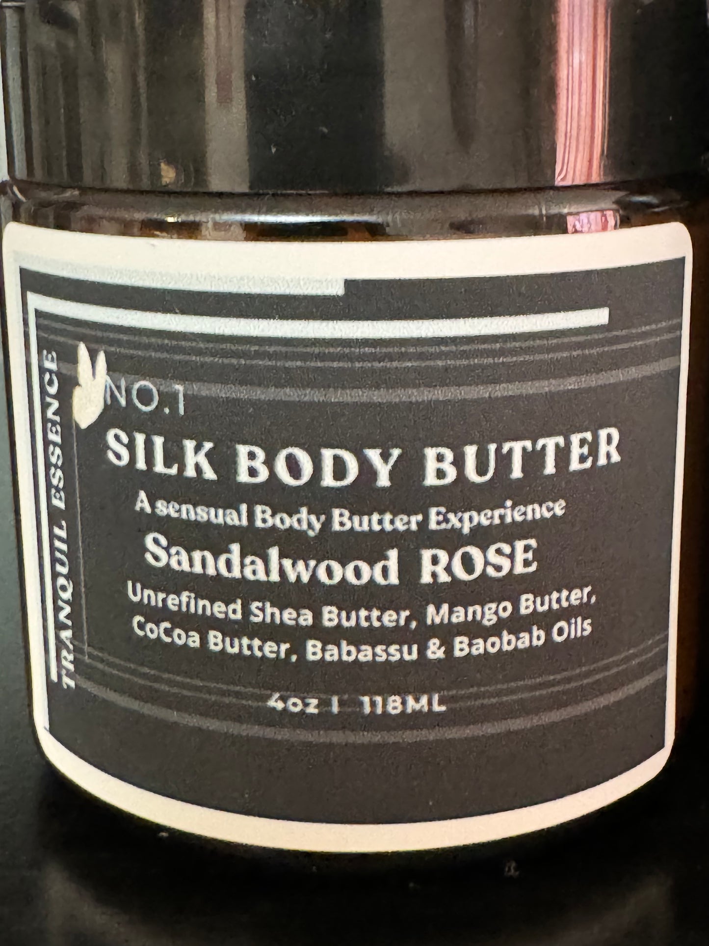 4oz Body Butter  SANDALWOOD ROSE