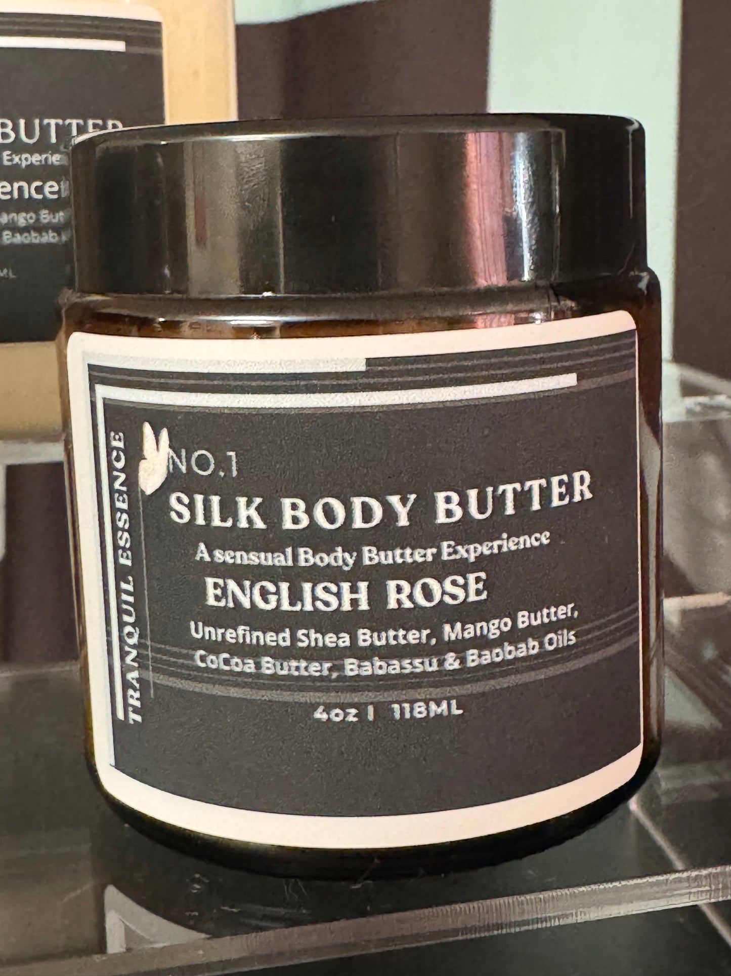 4 oz Body Butter  ENGLISH ROSE